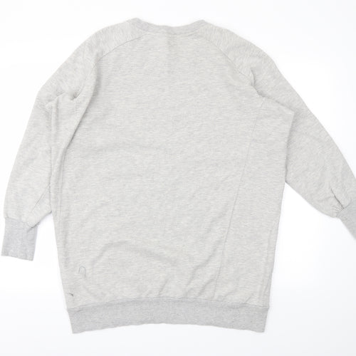 Zara Womens Grey   Pullover Jumper Size L