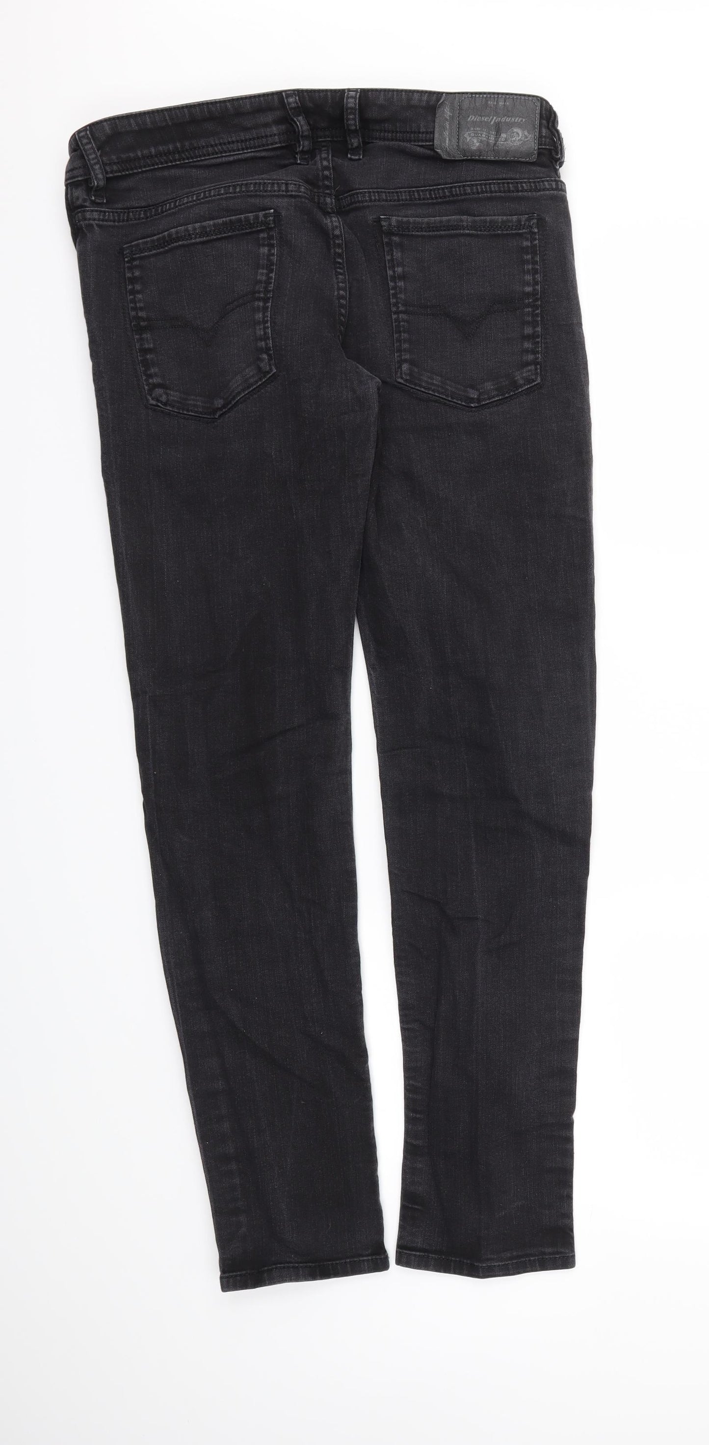 Diesel Mens Black   Straight Jeans Size 32 in L30 in