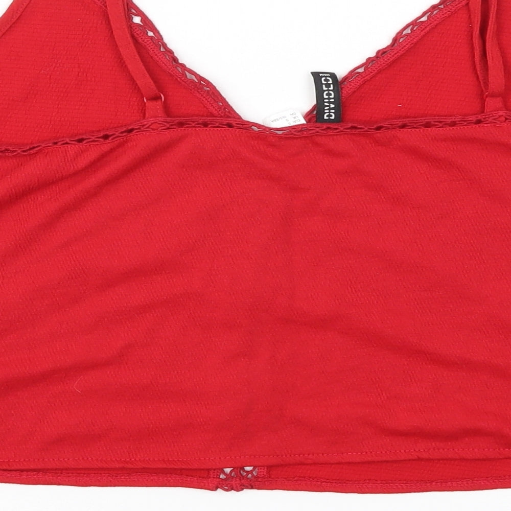 H&M Womens Purple   Basic T-Shirt Size S