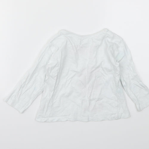 FAVOURITE TIE  Girls White   Basic T-Shirt Size 12 Months