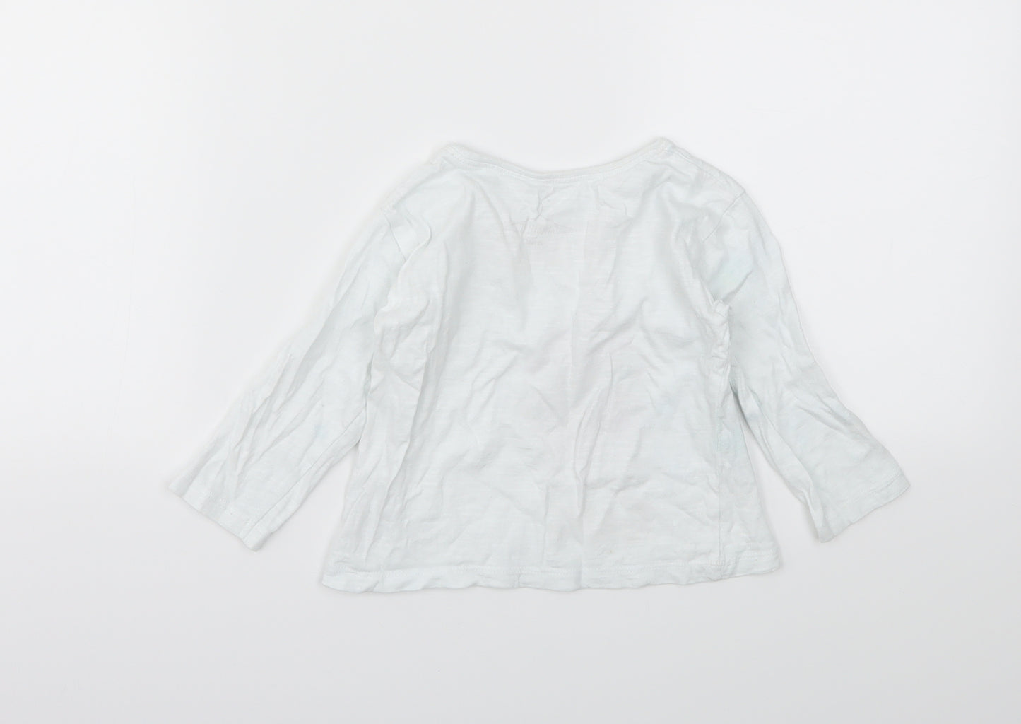 FAVOURITE TIE  Girls White   Basic T-Shirt Size 12 Months