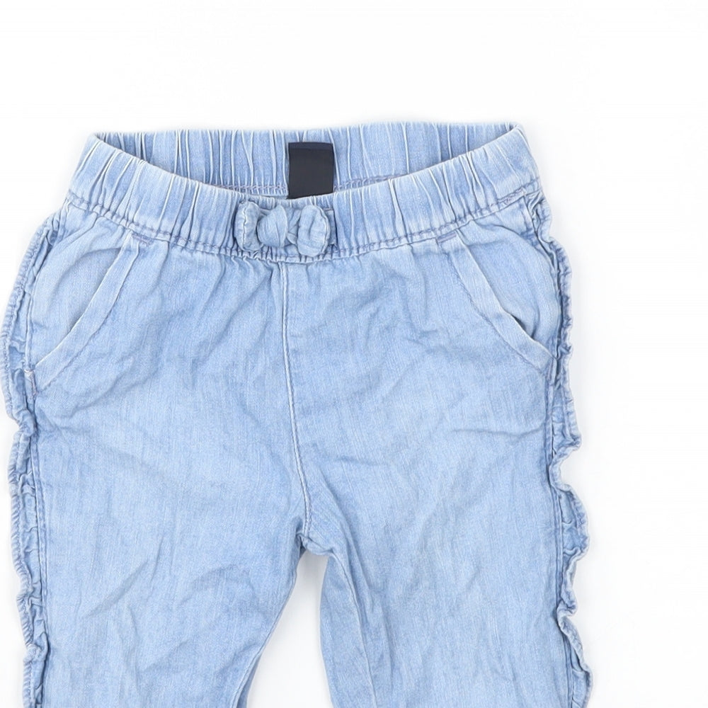 GAP  Girls Blue   Jogger Jeans Size 12-18 Months