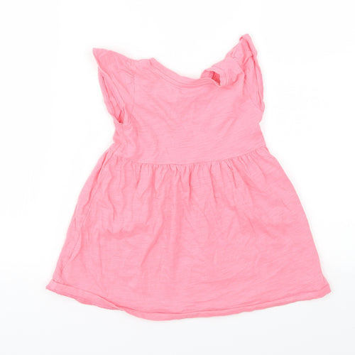 Gap Girls Pink Animal Print  A-Line  Size 18-24 Months