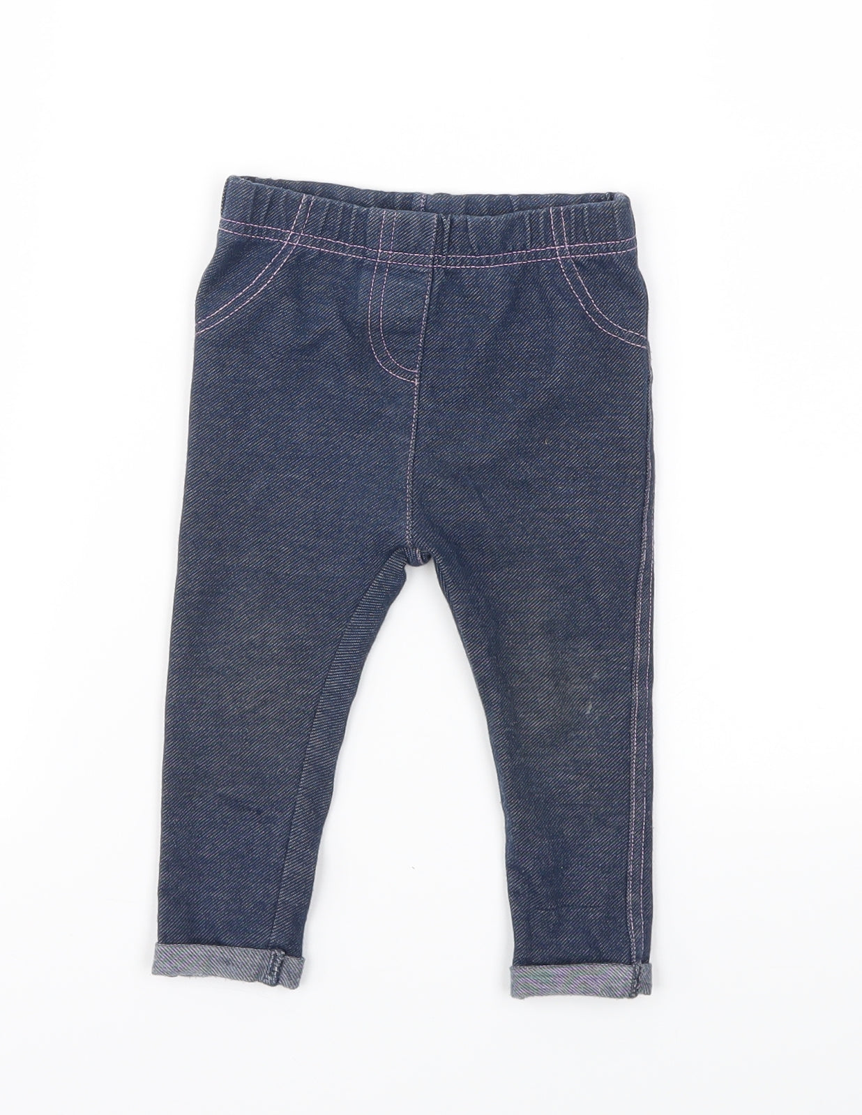 George Baby Blue   Capri Leggings Size 9-12 Months