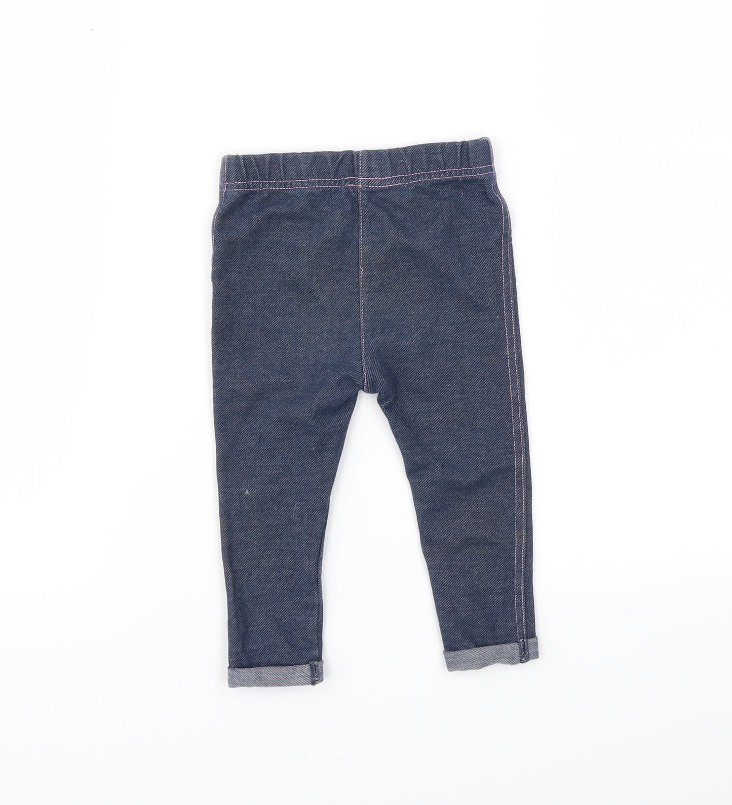 George Baby Blue   Capri Leggings Size 9-12 Months