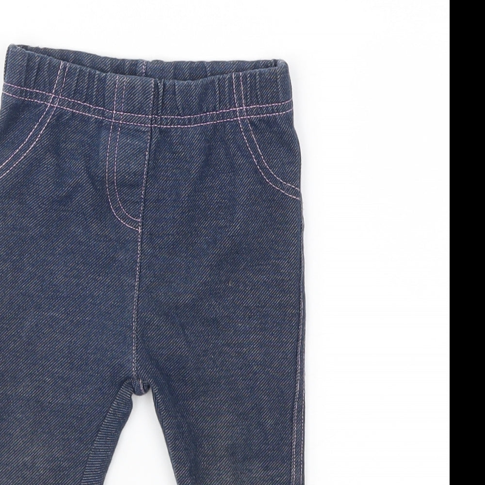 George Baby Blue   Capri Leggings Size 9-12 Months
