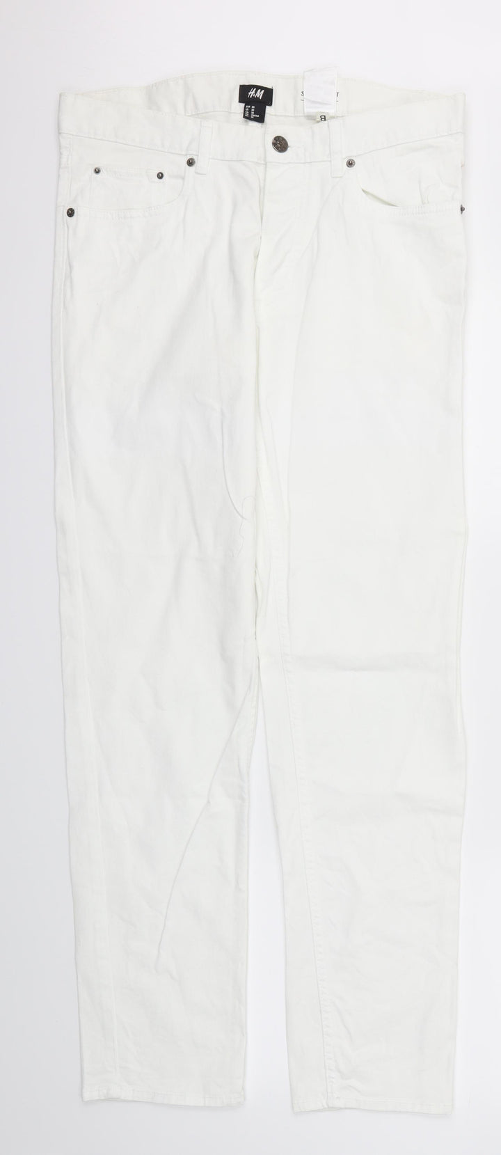 H&M Womens Silver   Skinny Jeans Size 30 in L31 in