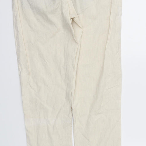 ZARA MAN Mens Beige   Trousers  Size 32 L30 in