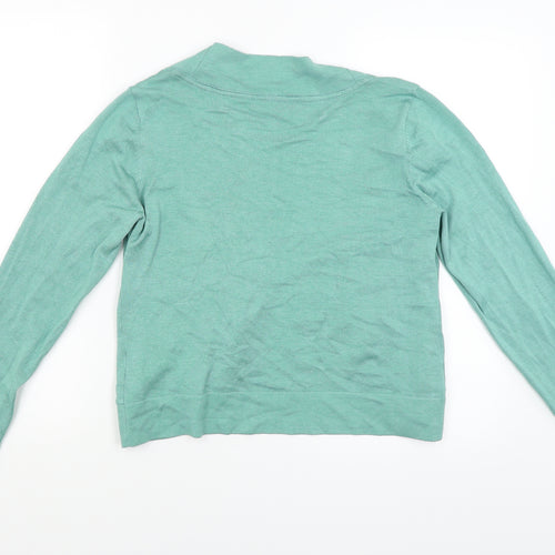 BPC Womens Green   Wrap Jumper Size M