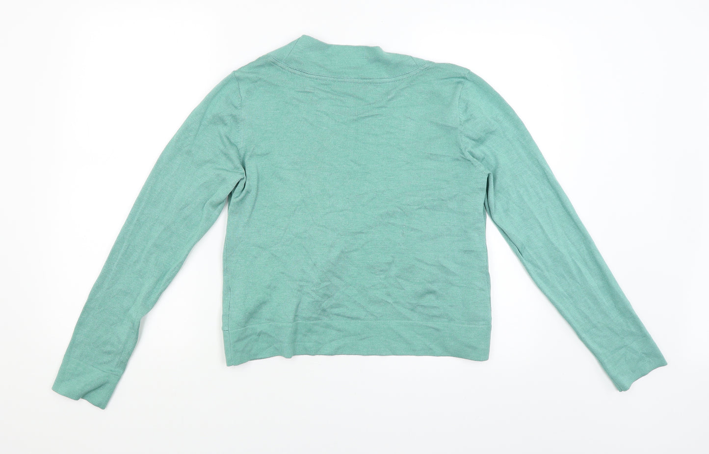 BPC Womens Green   Wrap Jumper Size M