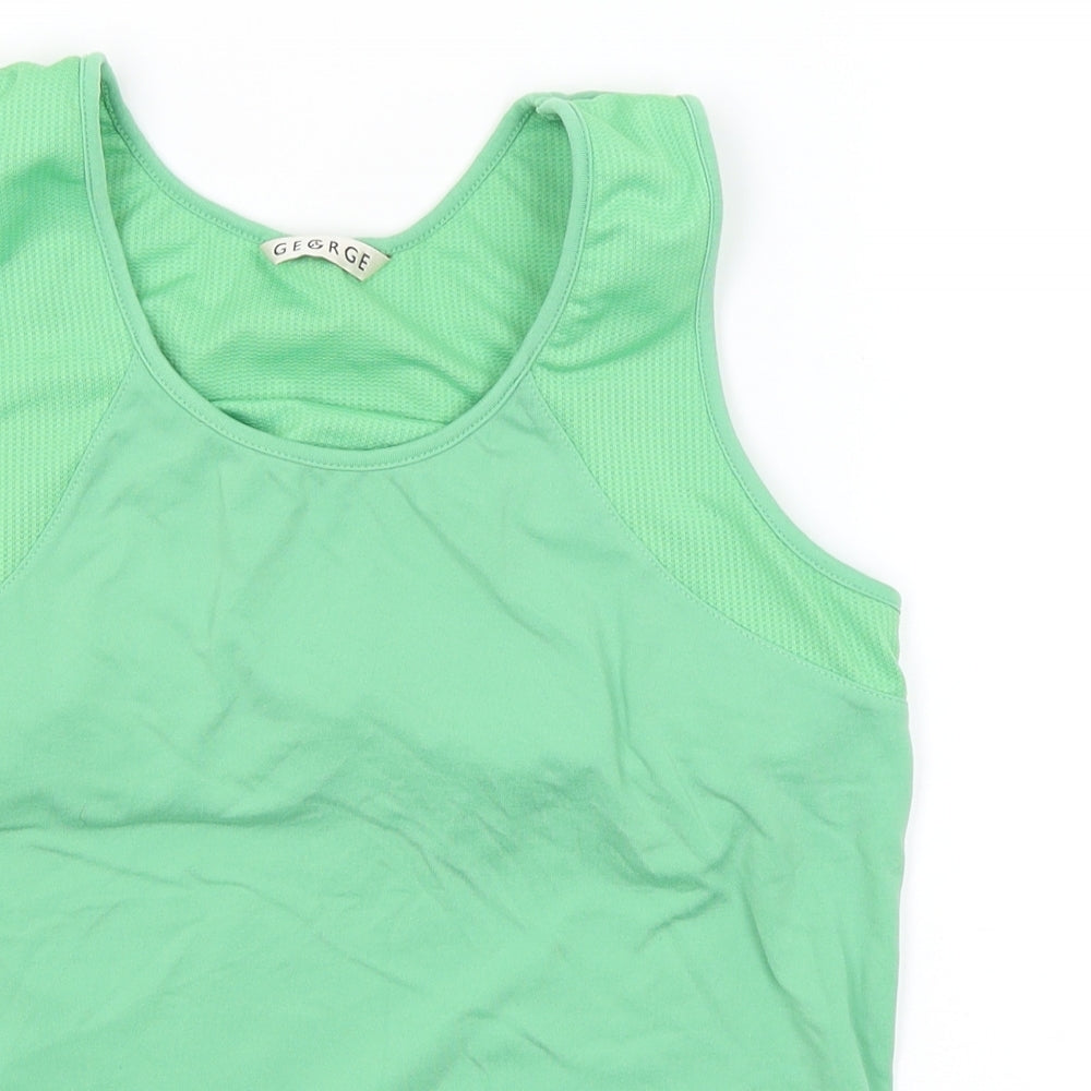 George Womens Green   Pullover Tank Size 16