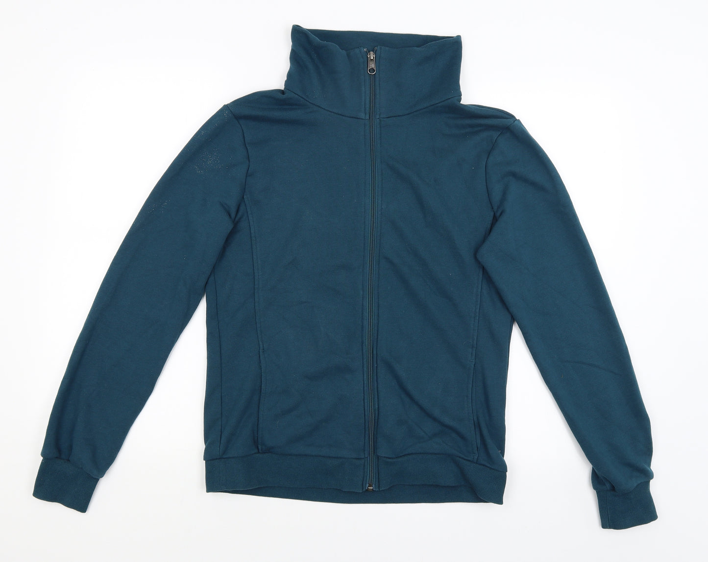 DECATHLON Womens Blue   Full Zip Sweatshirt Size L