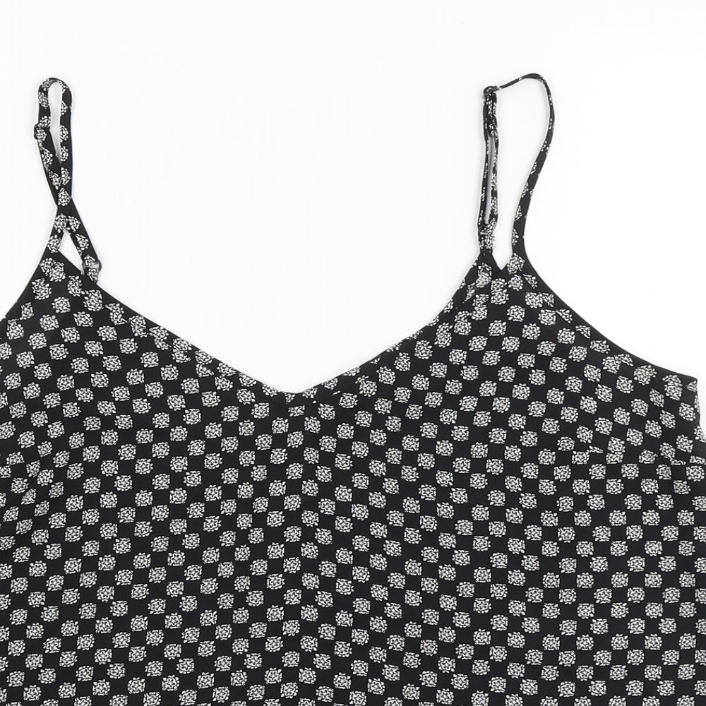 Atmosphere Womens Black Polka Dot  Camisole Tank Size 14
