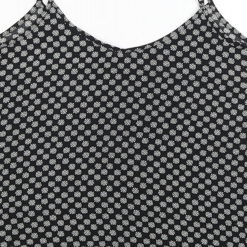 Atmosphere Womens Black Polka Dot  Camisole Tank Size 14