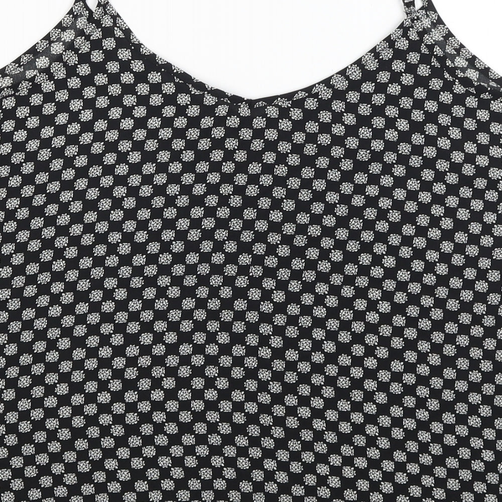 Atmosphere Womens Black Polka Dot  Camisole Tank Size 14