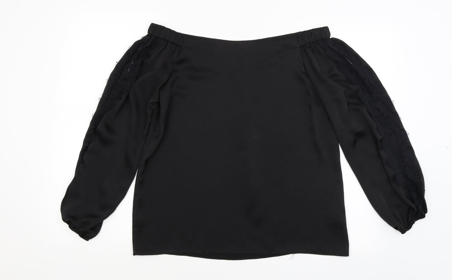 Dorothy Perkins Womens Black   Basic T-Shirt Size 12