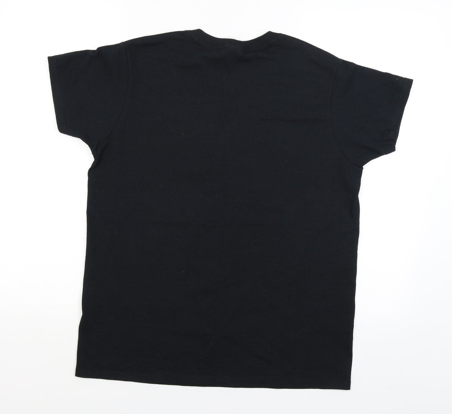Gildan Womens Black   Basic T-Shirt Size M  - Libra