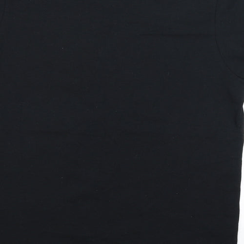 Gildan Womens Black   Basic T-Shirt Size M  - Libra