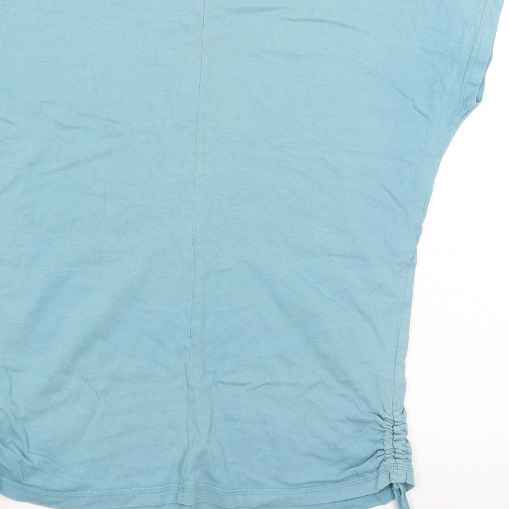 Sancral Denim Womens Blue   Basic T-Shirt Size XL  - Smiley face