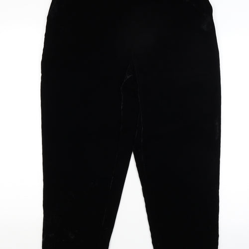 F&F Womens Black   Trousers  Size 14 L25.5 in