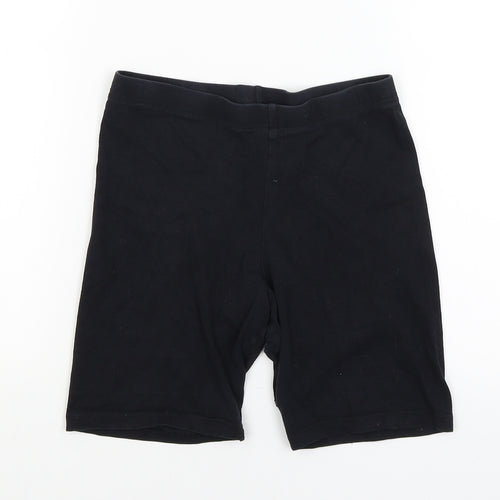 F&F Boys Black   Compression Shorts Size 11-12 Years