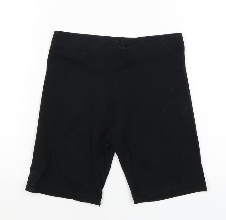 F&F Boys Black   Compression Shorts Size 11-12 Years