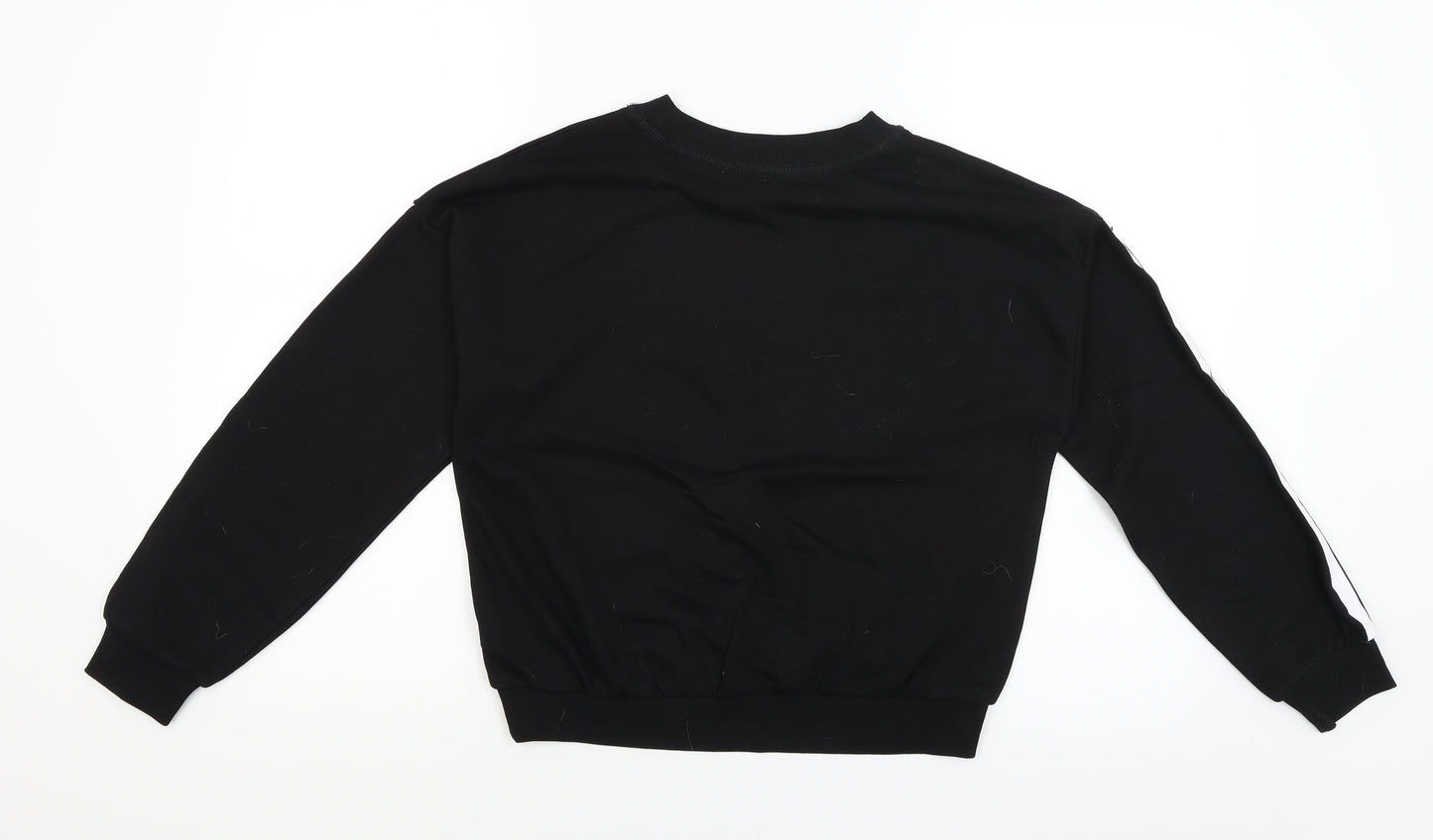 H&M Girls Black   Pullover Sweatshirt Size 11-12 Years  - New York