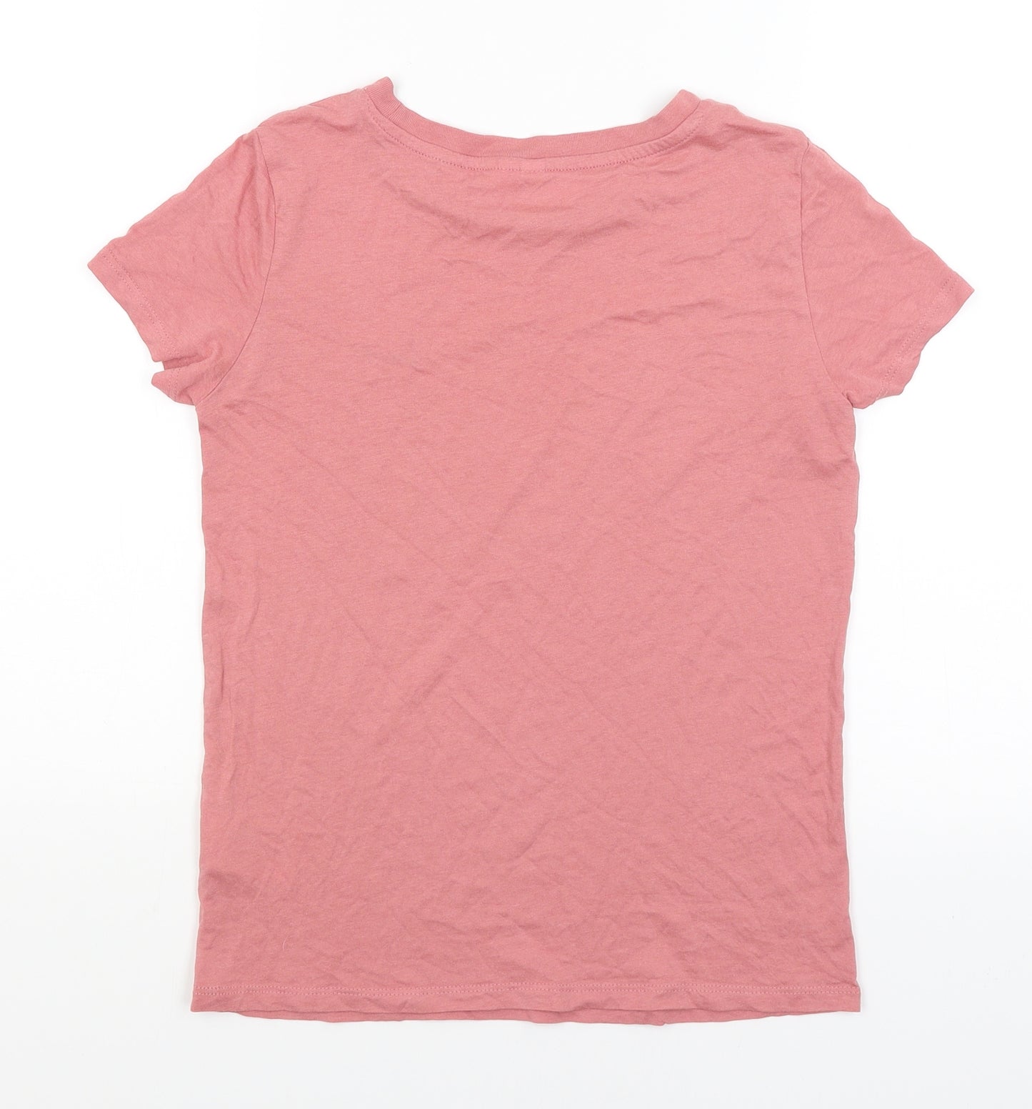 Divided Womens Pink   Basic T-Shirt Size XS