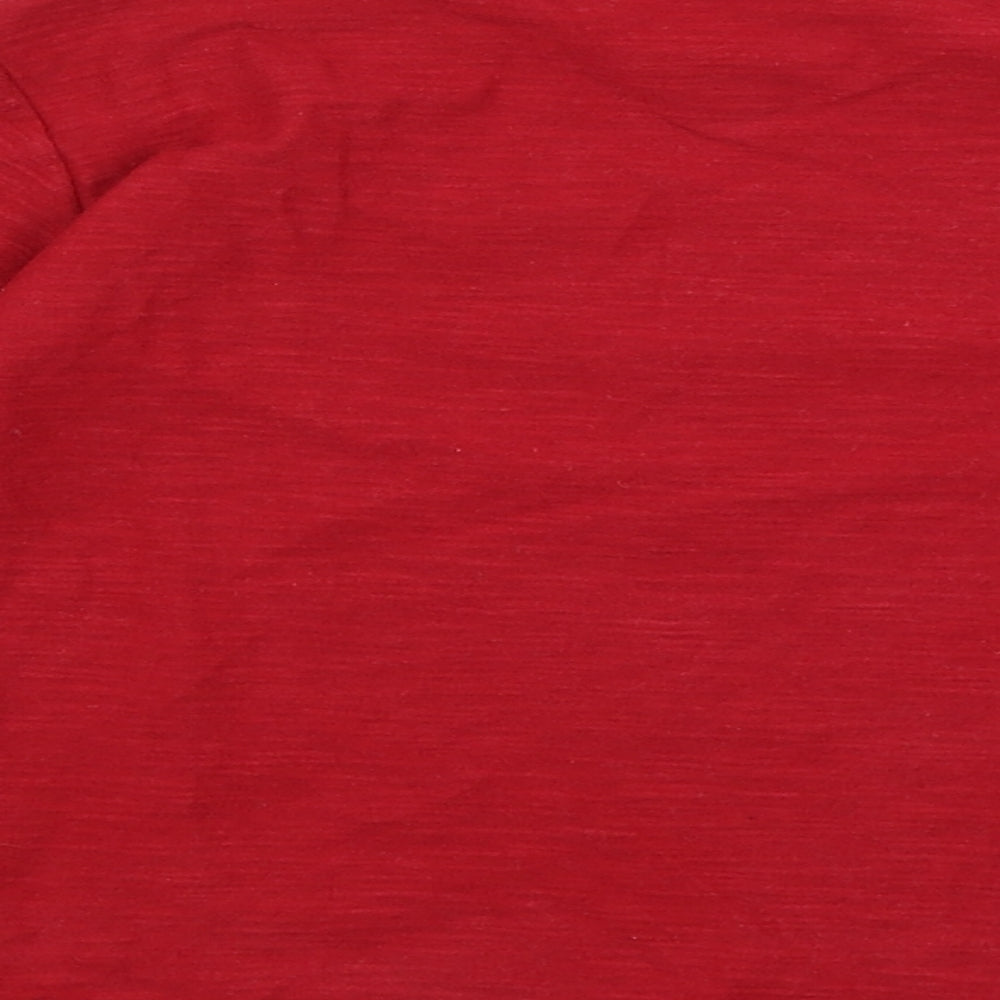Alakazoo Boys Red   Basic T-Shirt Size 3 Years  - Dog
