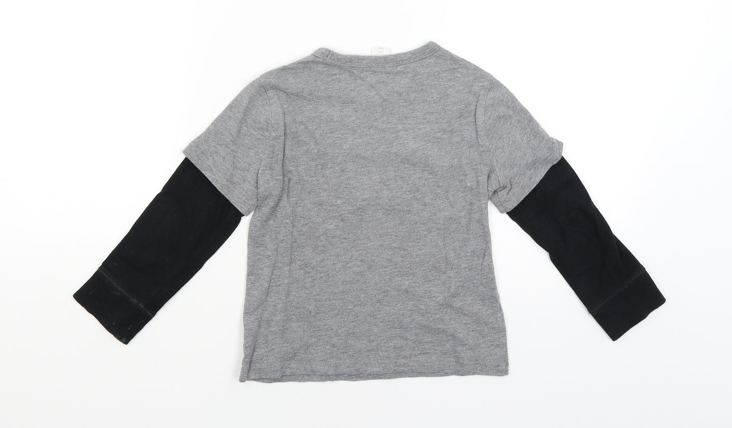 Gap Boys Grey   Basic T-Shirt Size 4 Years  - Love Machine