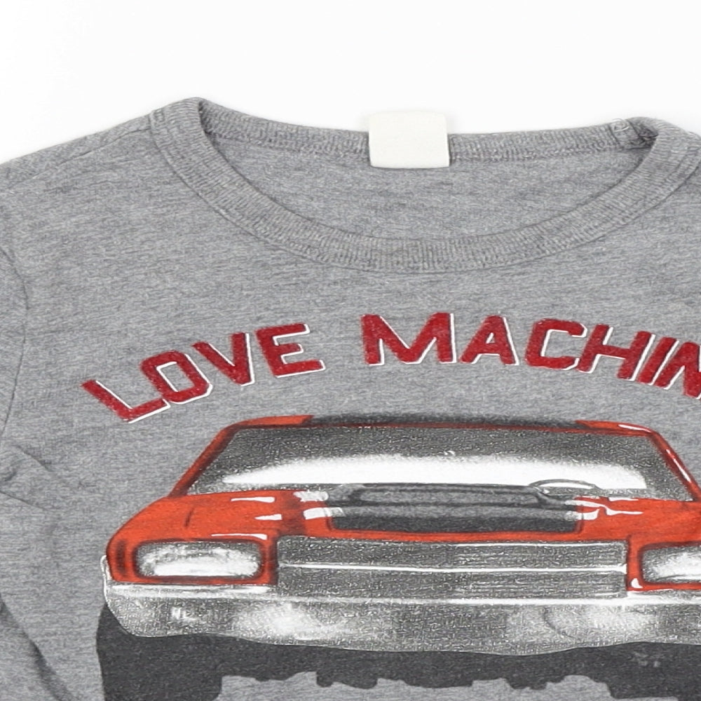 Gap Boys Grey   Basic T-Shirt Size 4 Years  - Love Machine