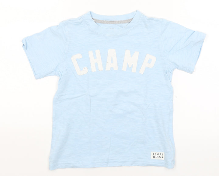 Carter's Boys Blue Basic T-Shirt Size 4 Years - Champ