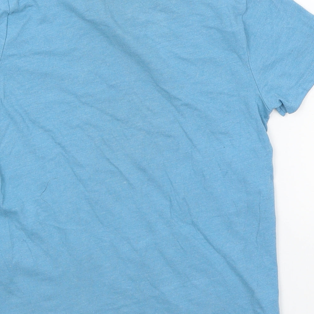 Primark Boys Blue   Basic T-Shirt Size 4-5 Years  - Dinosaur