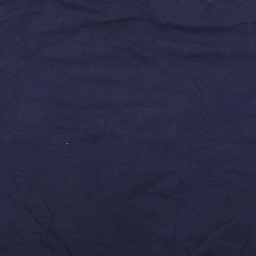Primark Womens Blue   Cropped T-Shirt Size L  - Perfection