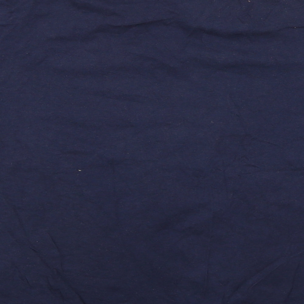Primark Womens Blue   Cropped T-Shirt Size L  - Perfection