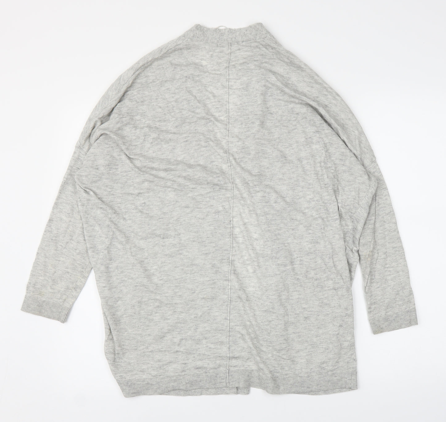 Oliver Bonas Womens Grey   Cardigan Jumper Size 12