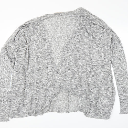 Label Lab Womens Grey   Wrap Blouse Size 14