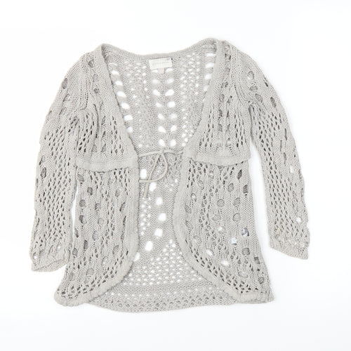 Creamie Girls Grey   Cardigan Jumper Size 5 Years