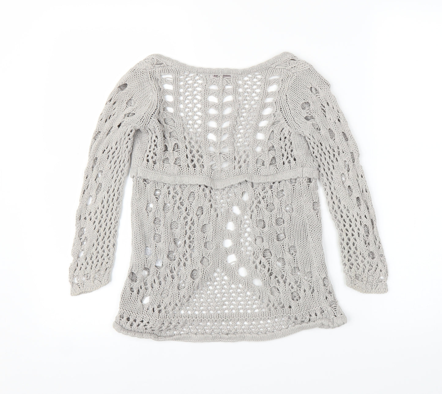 Creamie Girls Grey   Cardigan Jumper Size 5 Years