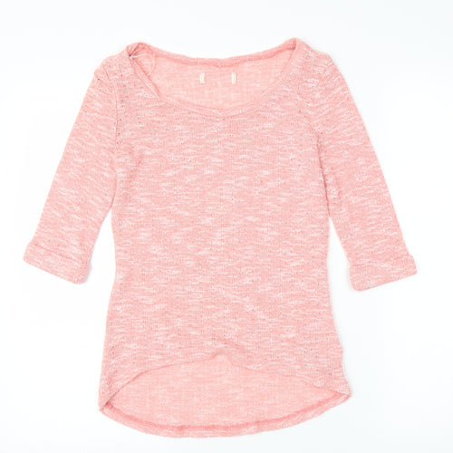 New Look Womens Pink   Tunic Blouse Size 10