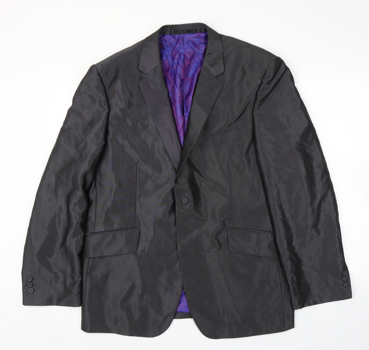 Life & Limb Mens Grey   Jacket Suit Jacket Size 44