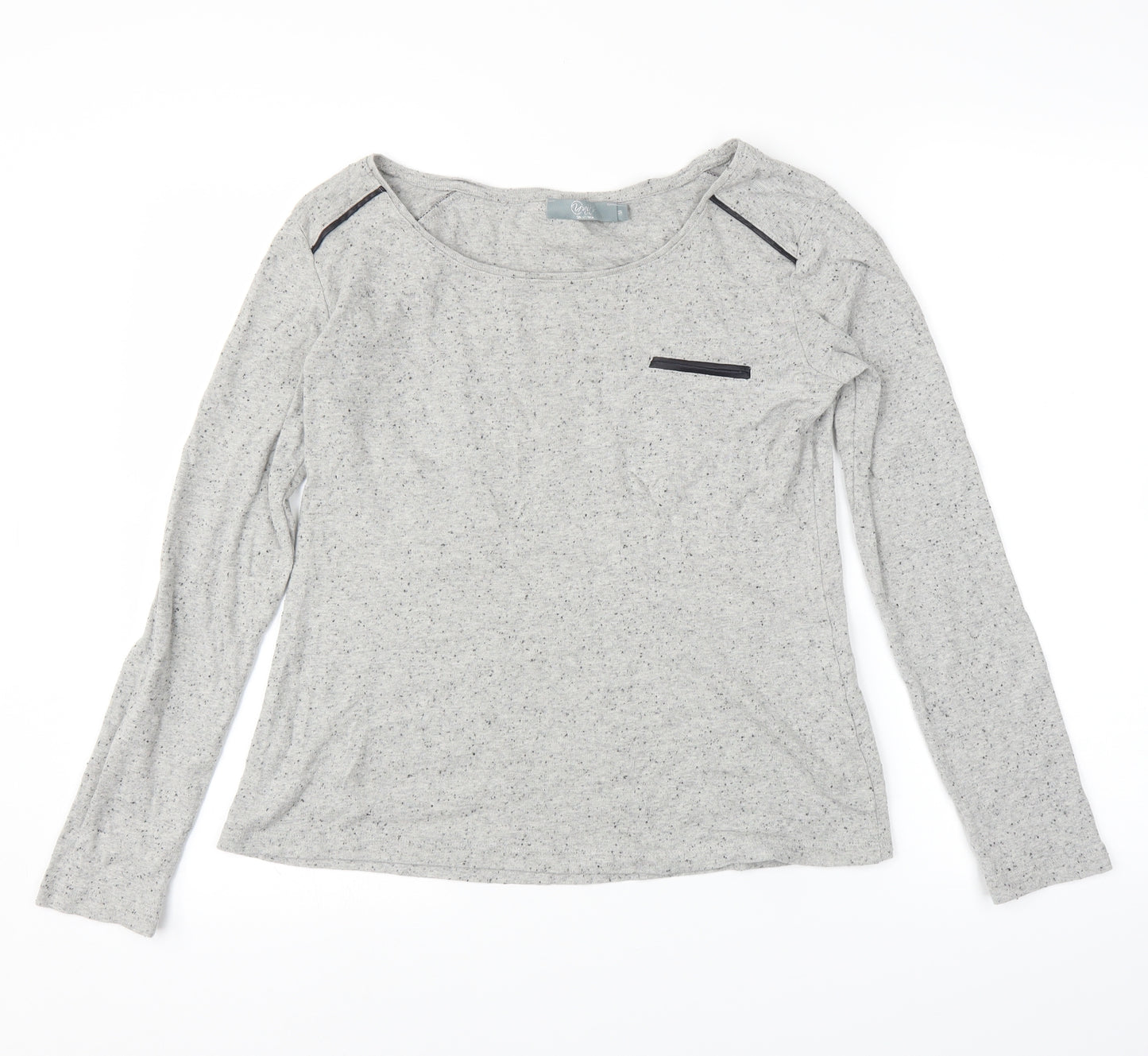 Units Womens Grey   Basic Blouse Size M