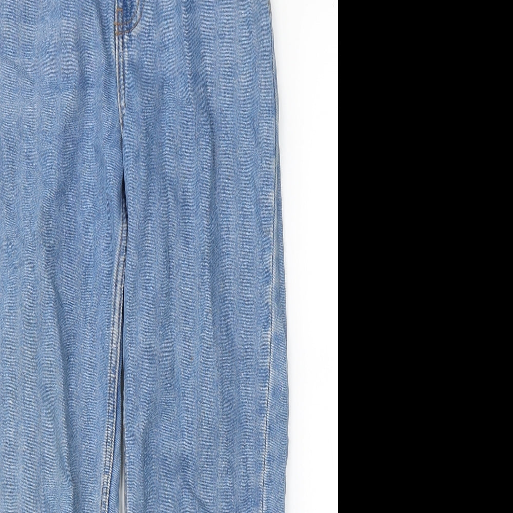 Primark Womens Blue  Denim Mom Jeans Size 4 L23 in