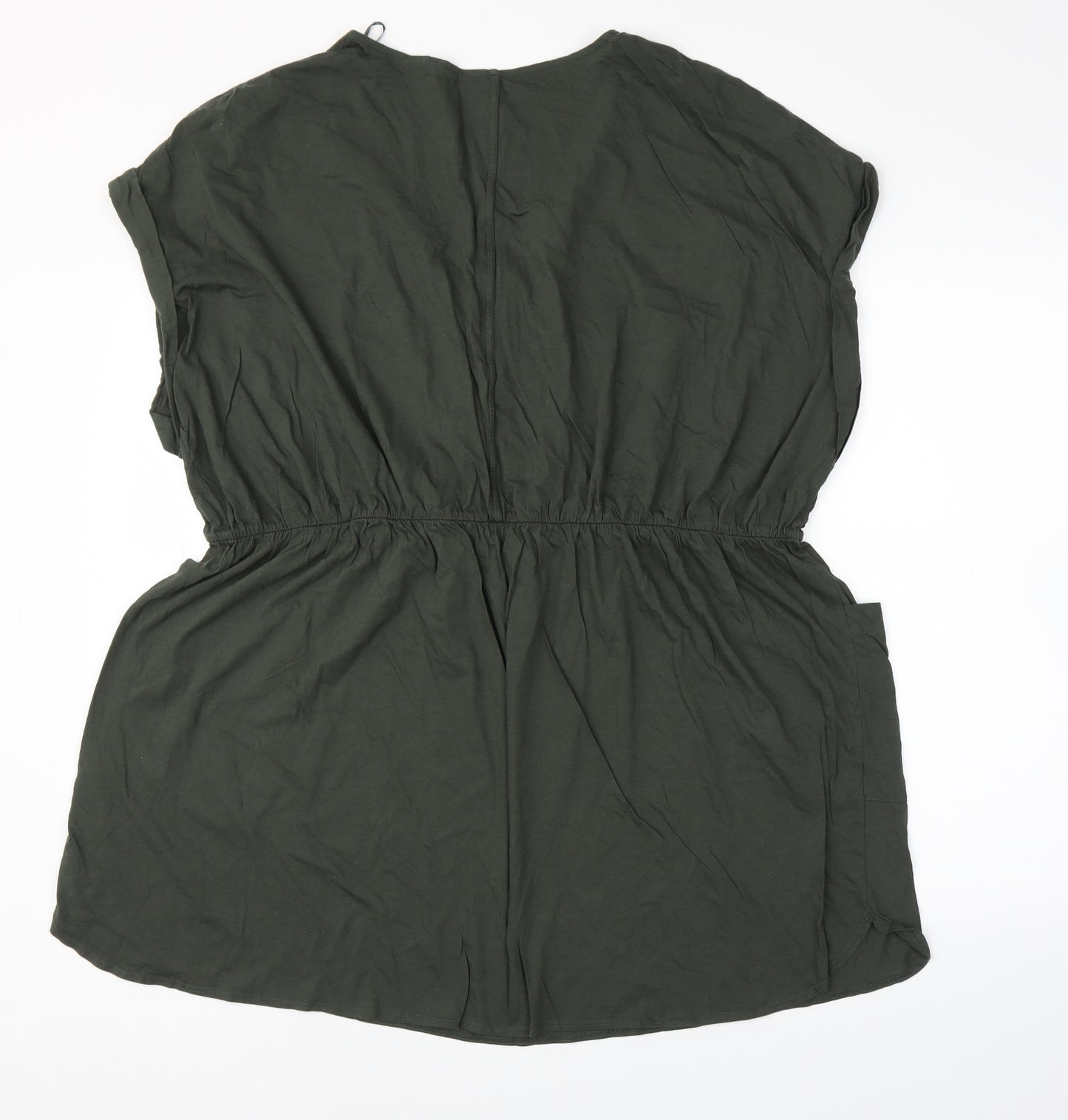 NEXT Womens Green   Basic Blouse Size 24