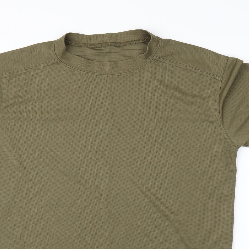 Preworn Mens Green   Basic T-Shirt Size L