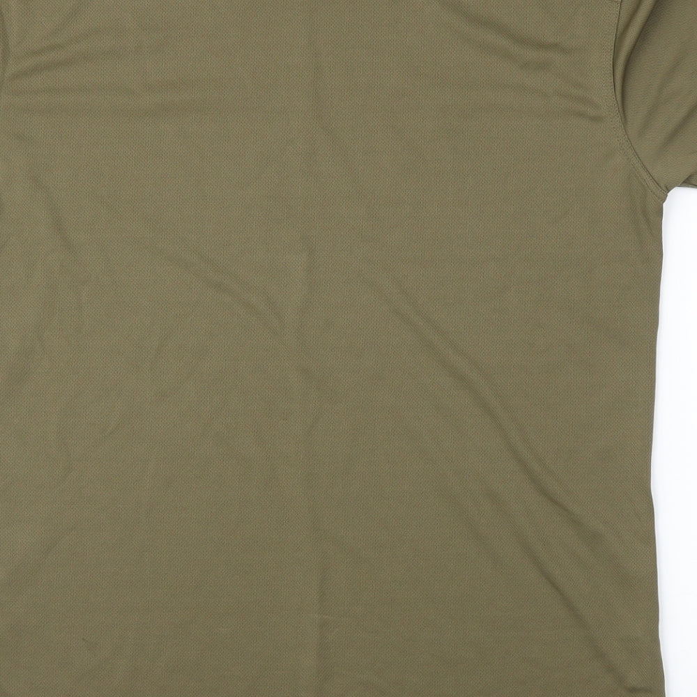 Preworn Mens Green   Basic T-Shirt Size L