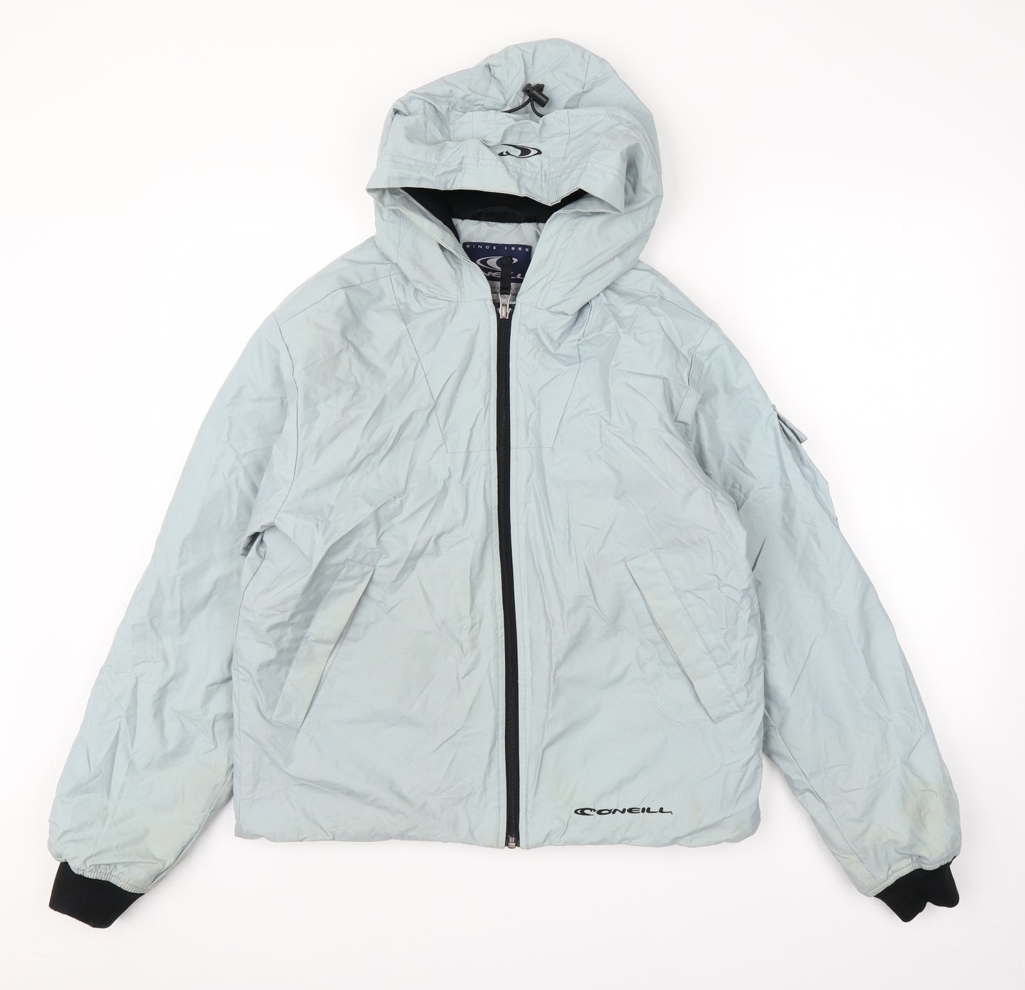 ONEILL Mens Blue   Windbreaker Coat Size S