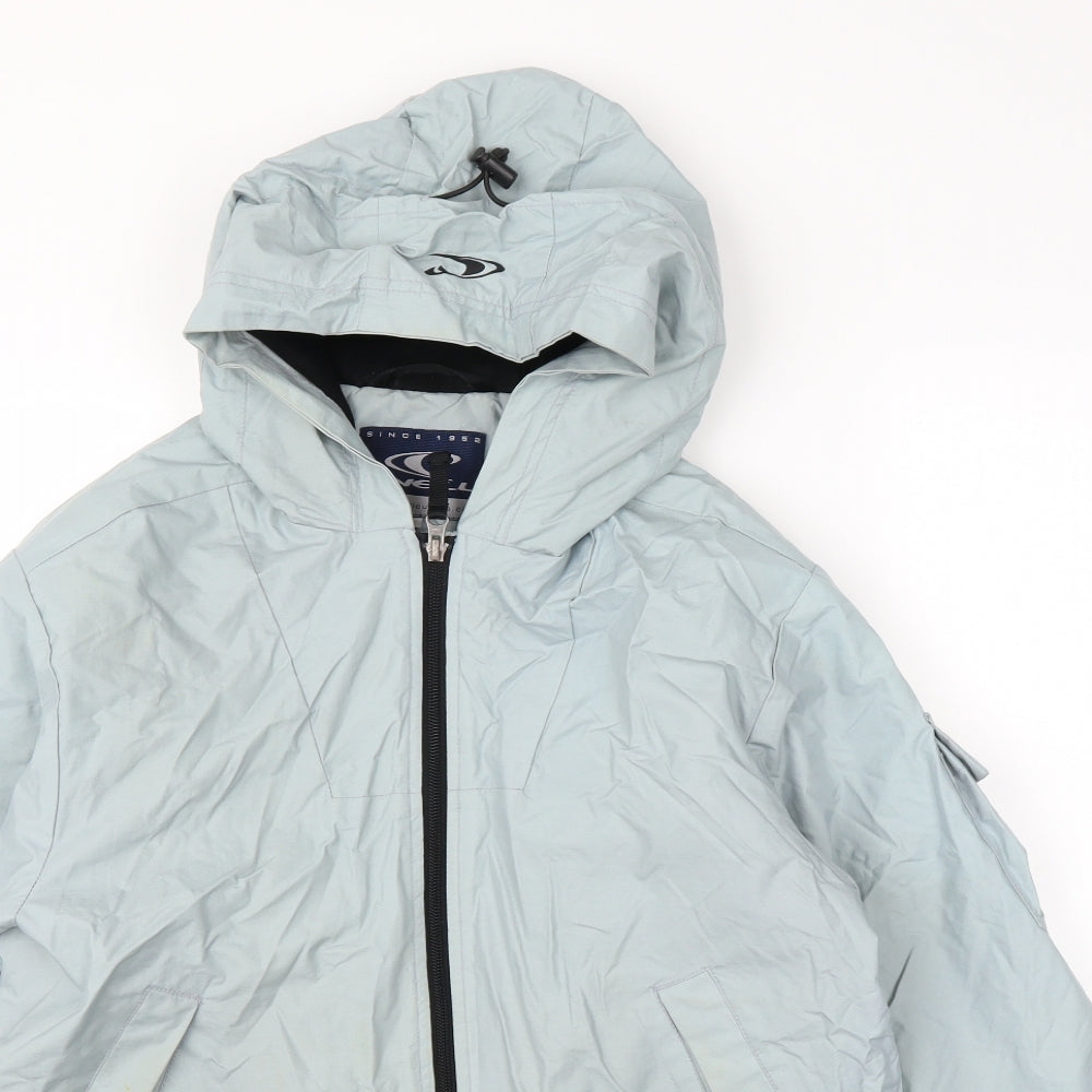 ONEILL Mens Blue   Windbreaker Coat Size S