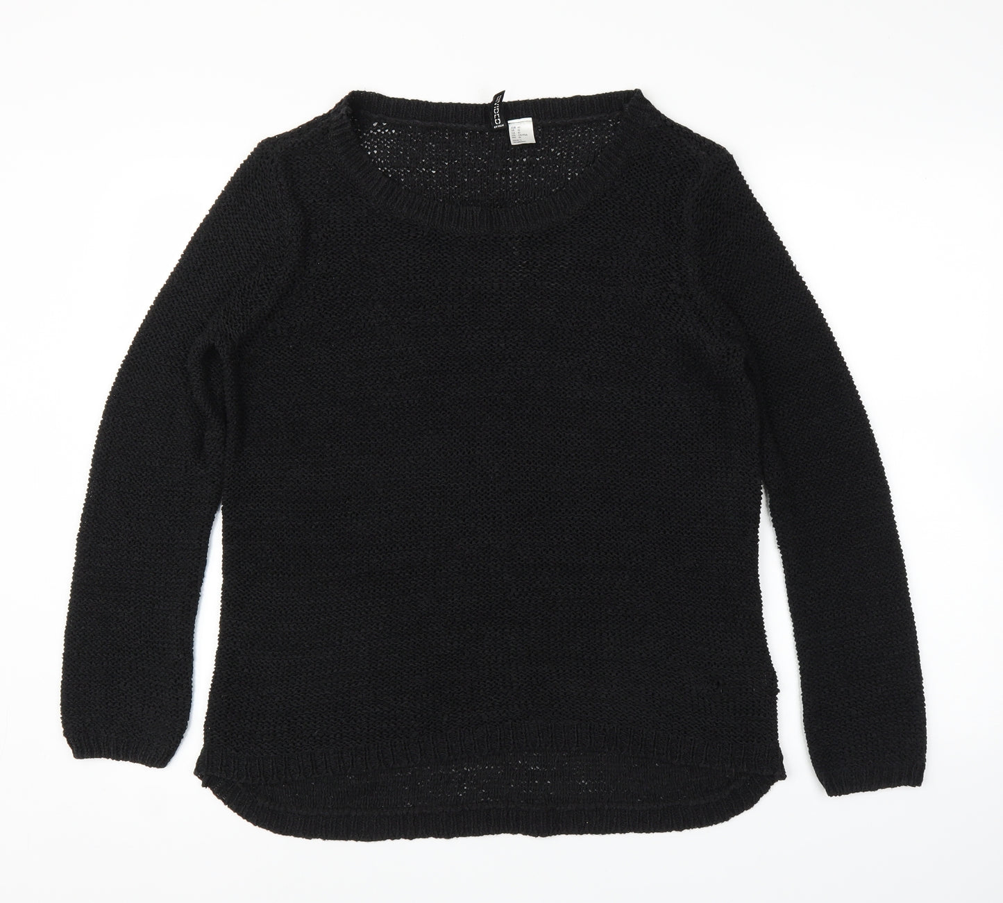 H&M Womens Black   Pullover Jumper Size 14