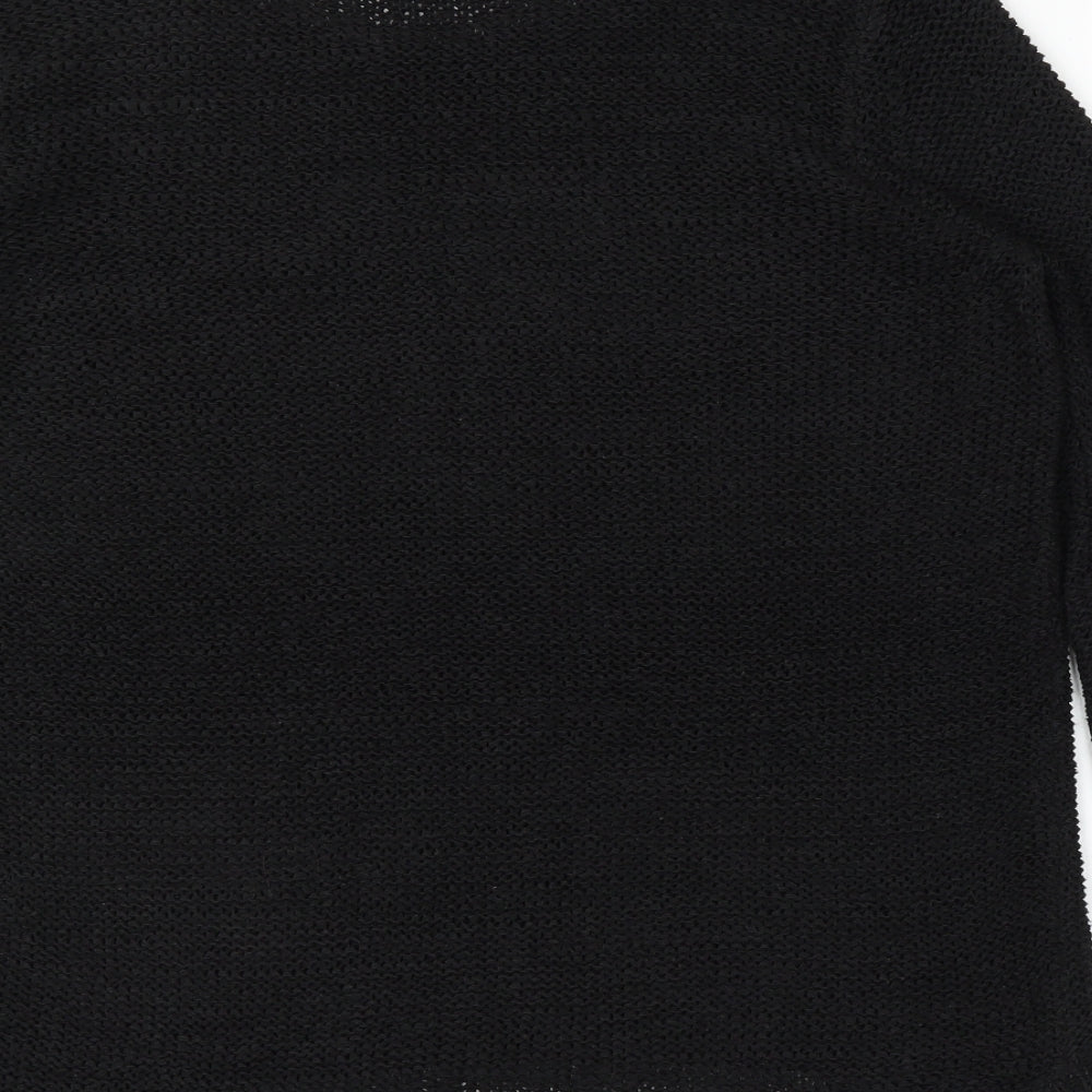 H&M Womens Black   Pullover Jumper Size 14